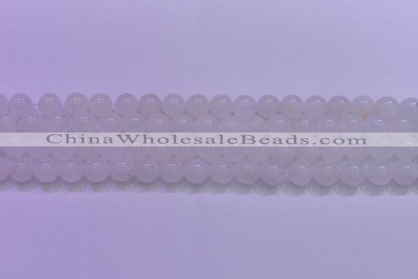 CMS1254 15.5 inches 12mm round natural white moonstone beads