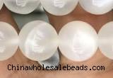 CMS1463 15.5 inches 10mm round white moonstone beads wholesale