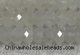 CMS1480 15.5 inches 2*4mm faceted rondelle white moonstone beads