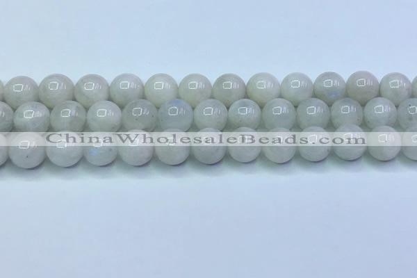 CMS1492 15.5 inches 10mm round white moonstone beads wholesale