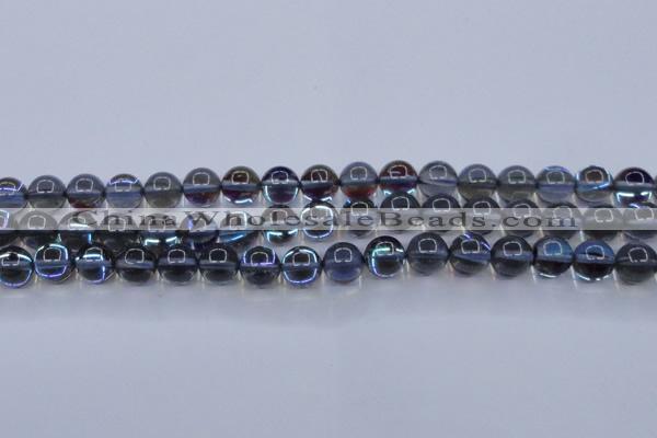 CMS1513 15.5 inches 10mm round synthetic moonstone beads wholesale