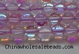 CMS1591 15.5 inches 6mm round synthetic moonstone beads wholesale