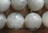 CMS1653 15.5 inches 10mm round grey moonstone beads wholesale