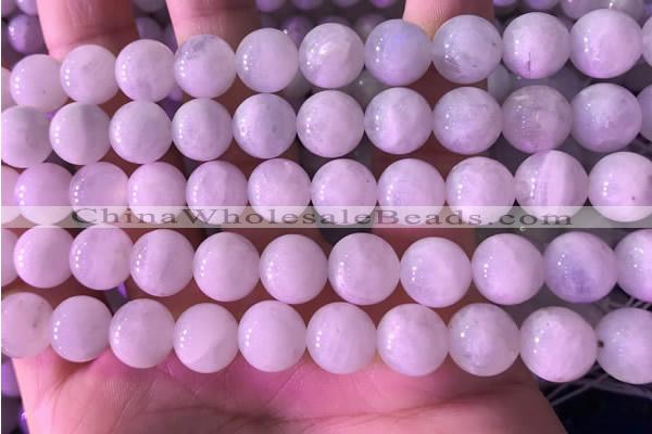 CMS1918 15.5 inches 12mm round white moonstone beads wholesale