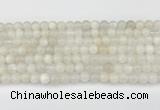 CMS2026 15.5 inches 6mm round white moonstone beads wholesale