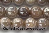 CMS2081 15 inches 8mm round AB-color moonstone beads