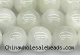 CMS2096 15 inches 8mm round white moonstone beads