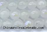 CMS2100 15 inches 6mm round AB-color moonstone beads