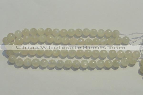 CMS253 15.5 inches 12mm round natural moonstone gemstone beads