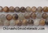 CMS310 15.5 inches 6mm round natural moonstone beads wholesale