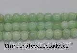 CMS402 15.5 inches 6mm round green moonstone beads wholesale