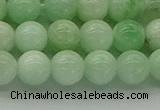 CMS411 15.5 inches 6mm round green moonstone beads wholesale