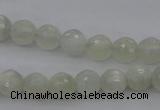 CMS452 15.5 inches 6mm faceted round white moonstone gemstone beads