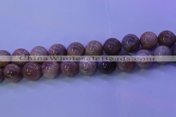 CMS508 15.5 inches 18mm round moonstone beads wholesale
