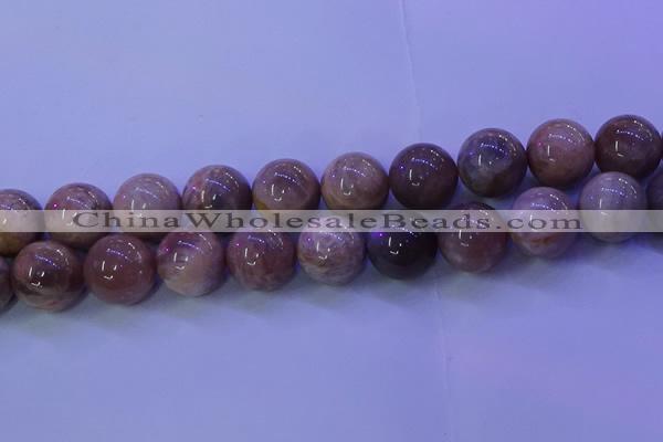 CMS509 15.5 inches 20mm round moonstone beads wholesale