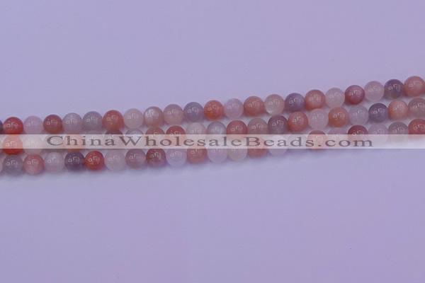 CMS621 15.5 inches 6mm round rainbow moonstone beads wholesale