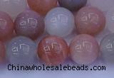 CMS624 15.5 inches 12mm round rainbow moonstone beads wholesale