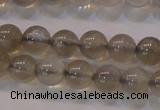 CMS851 15.5 inches 6mm round natural black moonstone beads