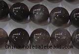 CMS853 15.5 inches 10mm round natural black moonstone beads