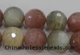 CMS875 15.5 inches 16mm faceted round moonstone gemstone beads