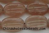 CMS963 15.5 inches 12*16mm oval A grade moonstone beads