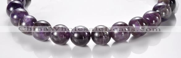 CNA07 AB grade natural amethyst 18mm round quartz bead Wholesale