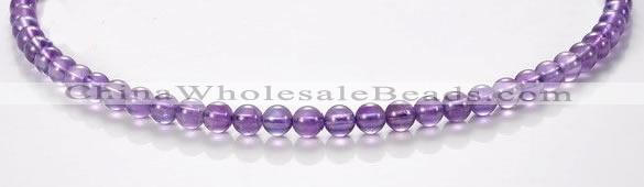 CNA10 6mm round A+ grade natural amethyst quartz beads Wholesale