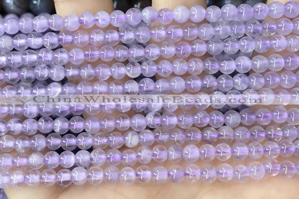 CNA1140 15.5 inches 4mm round lavender amethyst beads wholesale