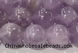 CNA1232 15.5 inches 10mm round lavender amethyst gemstone beads