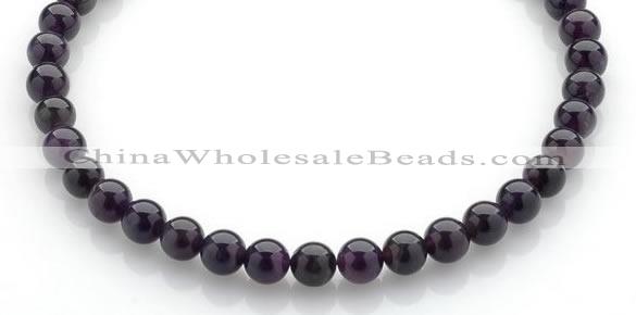 CNA14 16 inch 10mm round natural amethyst quartz beads Wholesale