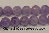 CNA300 15.5 inches 8mm round natural lavender amethyst beads