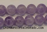 CNA301 15.5 inches 10mm round natural lavender amethyst beads