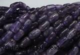 CNA33 15.5 inches 5*8mm rice grade A natural amethyst beads