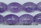 CNA415 15.5 inches 15*20mm rice natural lavender amethyst beads