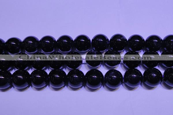 CNA576 15.5 inches 16mm round AAA grade natural dark amethyst beads