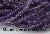 CNA59 15.5 inches 3*5mm faceted rondelle grade A natural amethyst beads