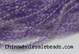 CNA65 15.5 inches 6mm round grade A natural amethyst beads