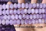 CNA782 15.5 inches 7*10mm rondelle lavender amethyst beads
