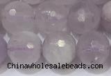 CNA791 15.5 inches 10mmm faceted round lavender amethyst beads