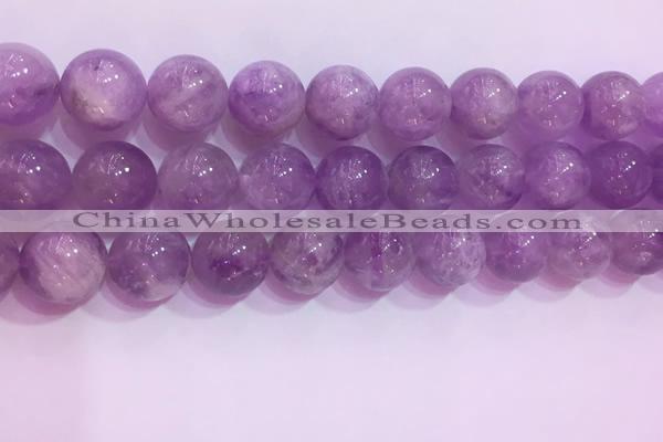 CNA958 15.5 inches 16mm round natural lavender amethyst beads