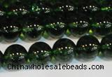 CNC442 15.5 inches 8mm round dyed natural white crystal beads