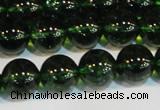 CNC443 15.5 inches 10mm round dyed natural white crystal beads