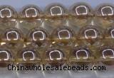 CNC503 15.5 inches 10mm round dyed natural white crystal beads