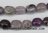 CNG04 15.5 inches 9*12mm nuggets amethyst gemstone beads