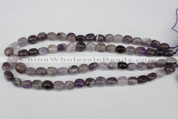 CNG04 15.5 inches 9*12mm nuggets amethyst gemstone beads