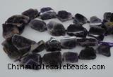 CNG1076 15.5 inches 18*25mm - 35*40mm nuggets amethyst beads