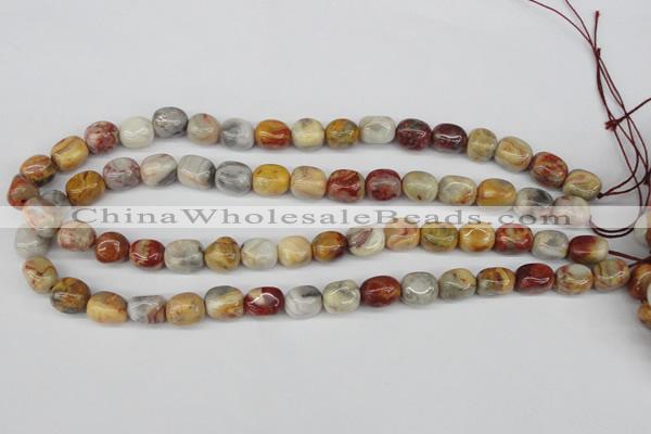 CNG11 15.5 inches 9*12mm nuggets agate gemstone beads