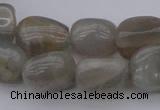 CNG1108 15.5 inches 10*14mm - 12*16mm nuggets moonstone beads