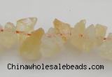 CNG1118 15.5 inches 8*12mm - 13*18mm nuggets citrine gemstone beads