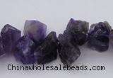 CNG1121 15.5 inches 8*12mm - 13*18mm nuggets amethyst beads